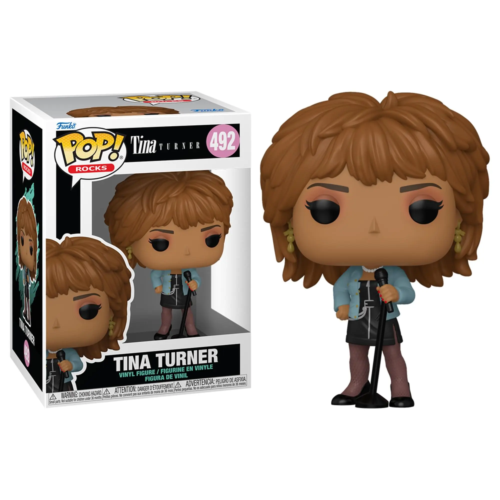 Funko POP! Rocks Tina Turner What's Love Got to Do With It Licensed Vinyl Figurine, Collectible Vinyl Tina Turner Figure for Collecting (Toys & Hobbies Action Toy Figure)
