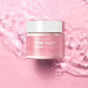 Pink Clay Mask with Kaolin Pink Clay, Evens skin tone, Niacinamide, Collagen, Hyaluronic Acid for Moisturizing & Smooth Skin, Pores Minimizers, Blackhead Remover
