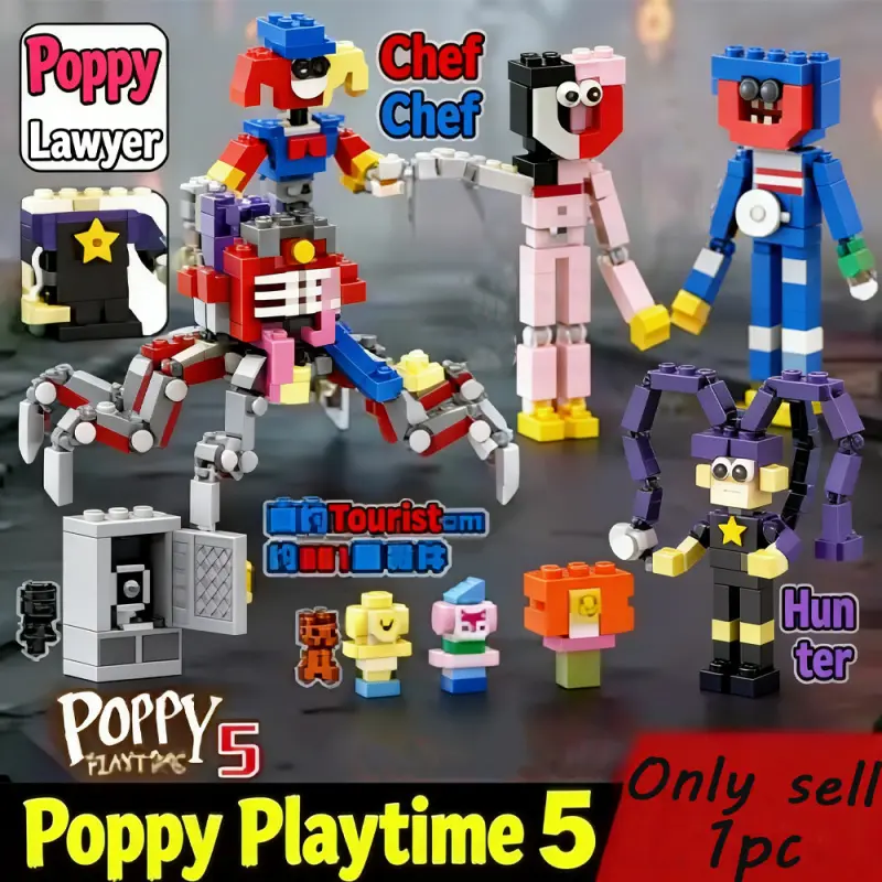 New The Prototyped Lily Lovebraids Stem Building Blocks Set Creative Building Block Anime Prototyped Action Figure Bricks Decor Doll Toy Gift For Children Building Block Sets