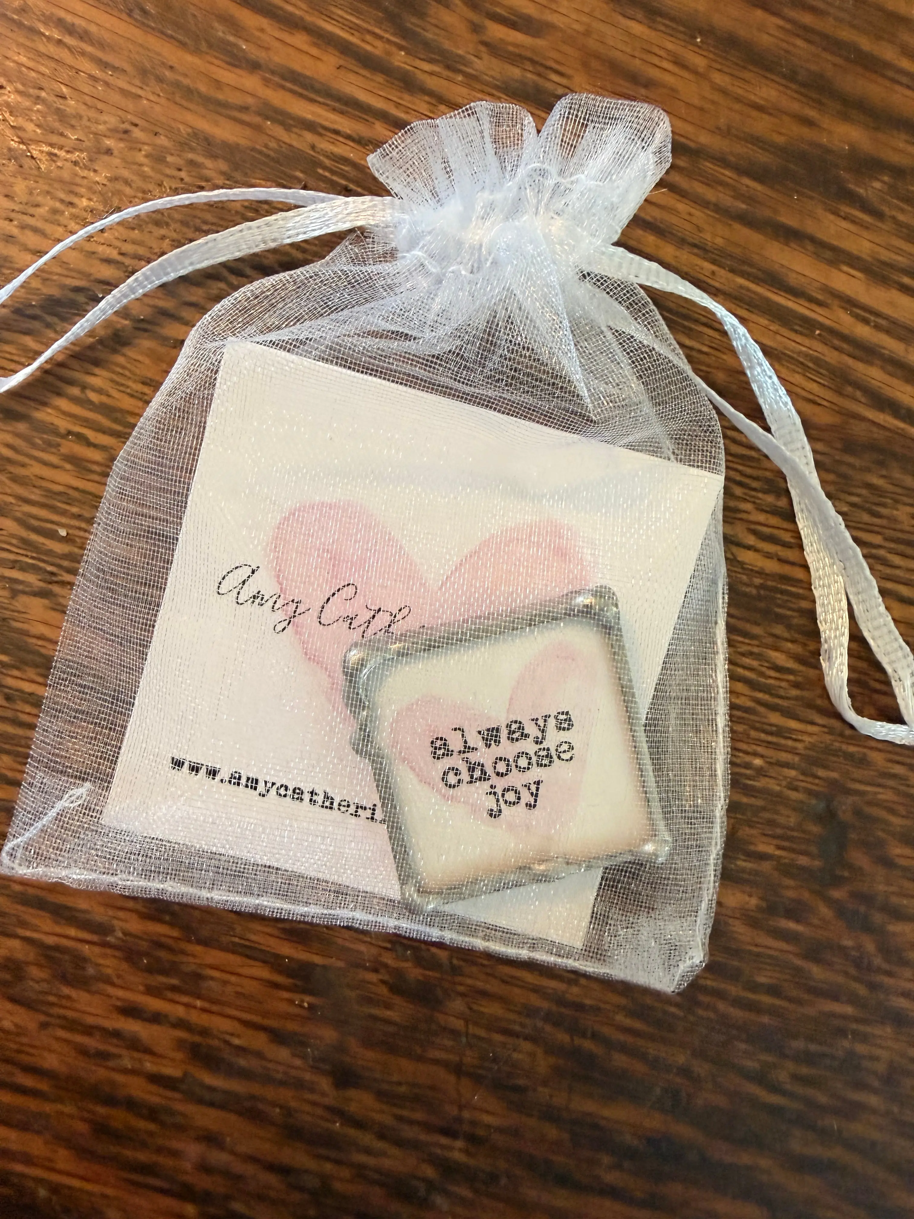 Wholesale always choose joy pocket charm