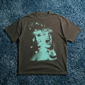 Comfort Colors Laura Palmer Twin T-Shirt, Retro Peaks TV Show Grunge Graphic Tee