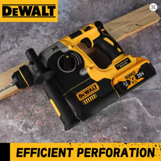 DEWALT DCH273 Multi-Mode Rotary Hammer Drill Kit with Hard Case, Drill Bits & Depth Gauge for Foundation & Wall Drilling multi-functional jet cleaning design Carpet Tufting and Trimming variable speed multi-tool