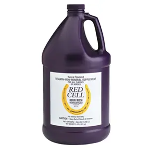Farnam Horse Red Cell Gel Supplement - Yucca-Flavored Horse Feed, 1 Gal Homogenized Mix for Equestrian Sports & Outdoor Leisure Use