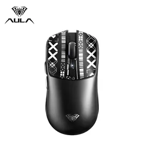Aula Sc580se Wireless Gaming Mouse, Adjustable Dpi, Long Battery Life, Lightweight, Precise Tracking, Ergonomic Design, PC Laptop Phone Connect