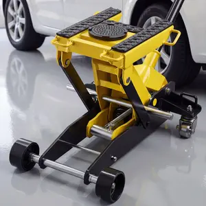 VEVOR Low Profile Floor Jack, Summervibes, 2 Ton (4409 lbs) Capacity, Steel Racing Floor Jack with Single Piston Quick Lift Pump, Hydraulic Trolley Car Lift for Cars, Motorcycles, ATVs, Lifting Range 5.7"-17"