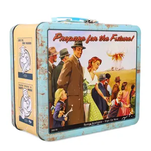 Fallout Vault-Tec "Prepare For The Future" Retro Metal Lunchbox