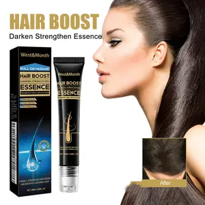 West&Month Scalp Massage Roller — Moisturizing, Root-Nourishing, for Thicker, Smoother Hair