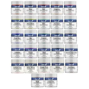 DeEnti Professional Acrylic Nail Powder 0.78 oz Salon Quality Non-Yellowing Self-Leveling Standard Set Formula for Manicure Nail Art & Fake Nails Professional