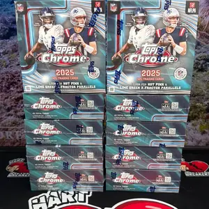 PYT Break 10 (10) 2025 Topps Chrome Mega Boxes.