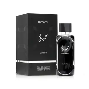 LATTAFA HAYAATI EAU DE PERFUFME SPRAY MEN 3.4 oz Unisex Long-Lasting Fruity Musk Fragrance Men's EDP