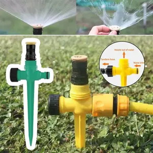 Adjustable 360 Degree Sprinkler Automatic Lawn Irrigation Head Plant Watering System in-ground Sprinkler Irrigation Device