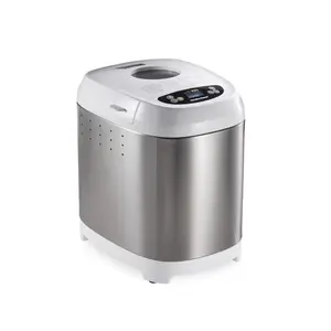 Hamilton Beach  2 lbs Chrome Stainless Steel Artisan Bread & Dough Maker, White