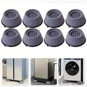 Anti Vibration Pads for Washing Machine - for Washer and Drye Feet Enhanced Stability and Reduced Noise Stops Moving, Prevents Noise, Vibration Transfer - 8 Pack
