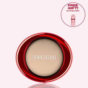 ONE/SIZE Bouclé Silk Airbrushed Talc-Free Finishing Powder - Luxe Baked Texture, Sheer Dimensional Coverage, 12-Hour Wear, Makeup Cosmetic