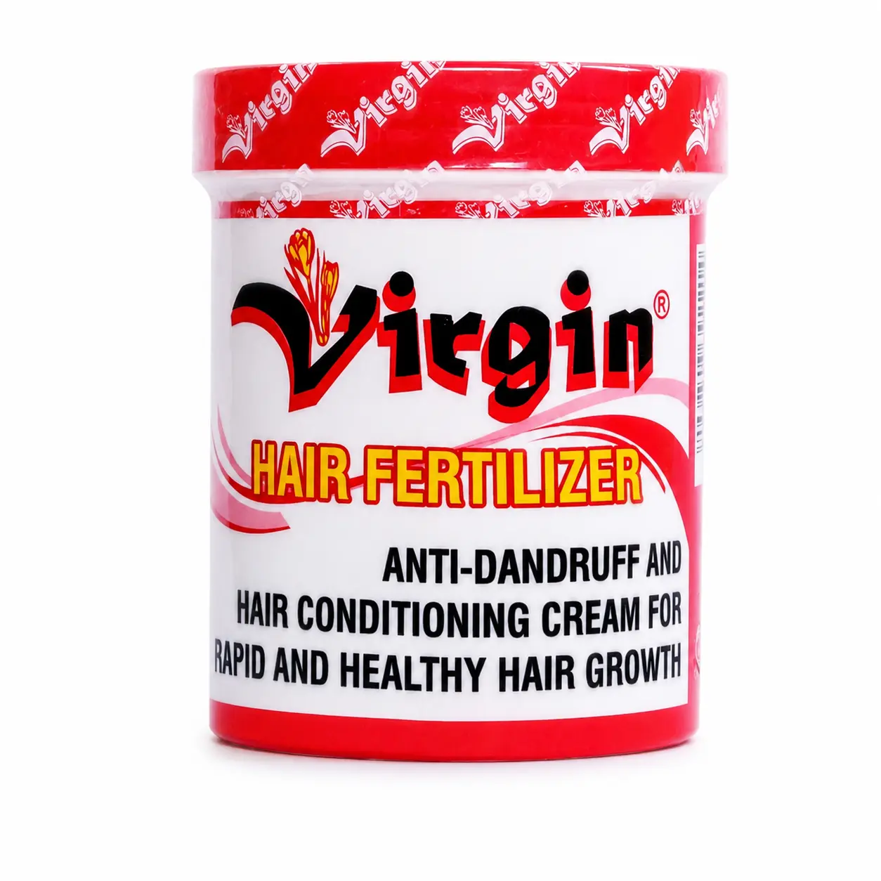 Virgin Hair Fertilizer 200g Jar — Anti-Dandruff & Deep Conditioning Cream | Scalp Treatment for Dry, Damaged, Breakage-Prone Hair