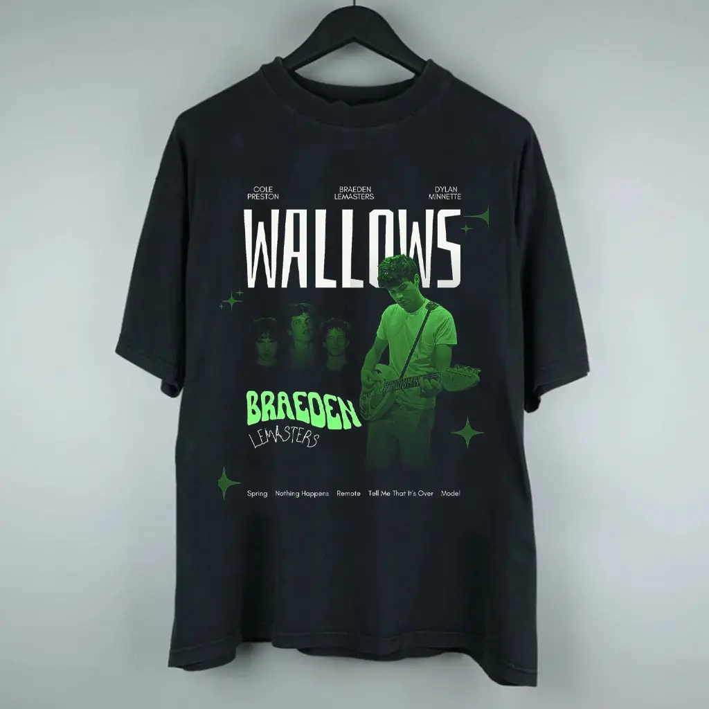 Wallows Vintage Bootleg Shirt Are You Bored Yet Graphic Tee HY6229