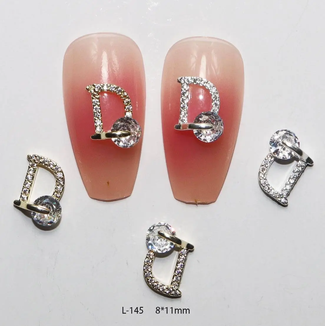 Nail Charm L145 - 2pcs/Bag