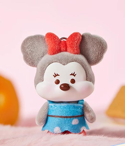 Disney Mickey Mouse Family Cha cha Series Blind Box Keychain，Soft Plush Keychain Bag Accessory For Girls Women Fans, Collectible，Pendant Gift,Unbox Mickey, Minnie, Donald & More Cute Pals