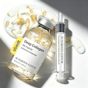 Sungboon Editor Silk Lifting Peptide Ampoule 1.35 fl oz Wrinkle Care | Face-Lift at Home serum with Peptides & Deep Collagen Plumping, Smooth, Anti aging Korean Skincare