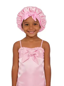Kids Silk Bonnet for Sleeping, Toddler Satin Hair Bonnet for Boys and Girls, Soft and Comfortable Sleep Cap, Sleep Bonnets