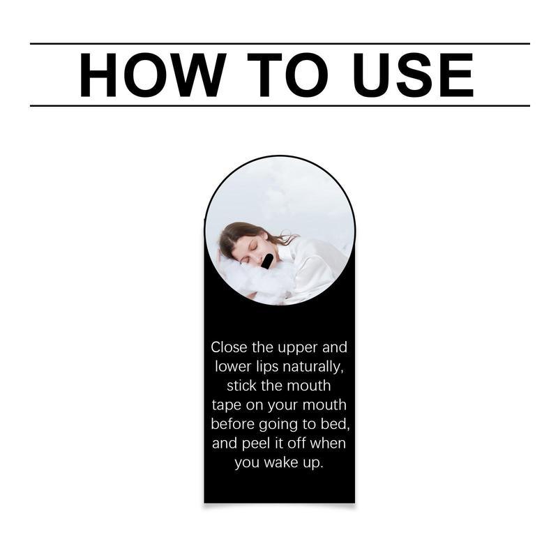 KOEC Mouth Tape for Sleeping - 30 Pcs Gentle Sleep Mouth Strips for Nasal Breathing, Reduce Snoring & Improve Sleep Quality, Safe Comfortable Mouth Seal Tape