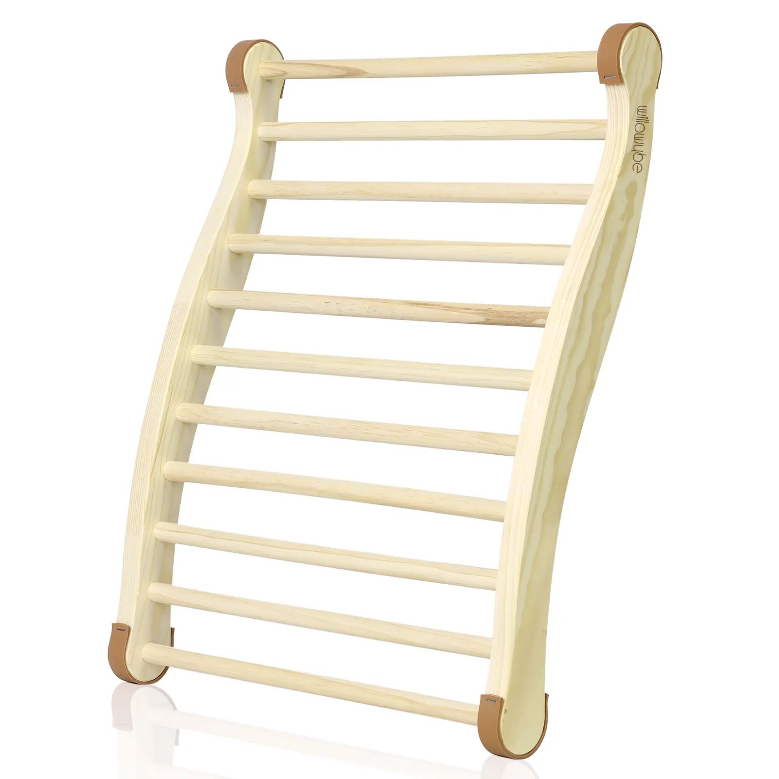 Sauna Backrest Durable Non-Slip Pads & Natural Scotch Pine Wood - Back Support for Infrared Sauna and Steam Sauna Accessories Luxury - Ideal for Everyday