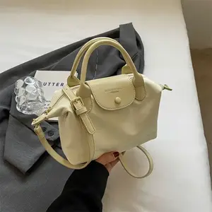 Retro Portable Small Square Bag 2026 New Versatile Single Shoulder Oblique Span Dumpling BagGift