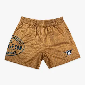 Baseball Lifestyle 101 Ice BL101 Bat Co Graphic  – Trendy Streetwear Summer Shorts, Casual Lightweight Athletic Shorts for Men, TikTok Viral Y2K Style Outfit