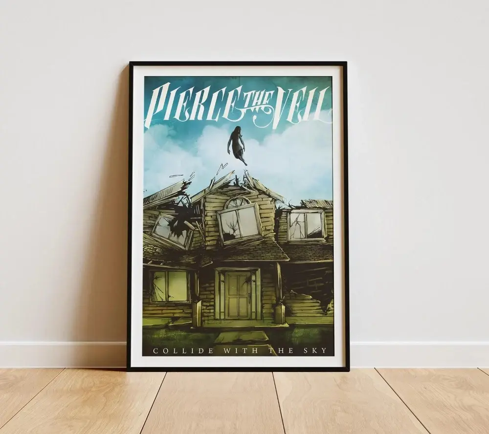 Pierce The Veil Album Poster Rock Band Music Art Wall Decor Poster No Frame