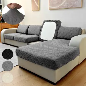 Soft Non-Slip Sofa Cushion Cover, Elastic Sofa Slipcover, L-Shaped Couch Pad, Multiple Colors Available, Easy Installation, Durable Living Room Upgrade