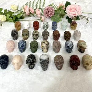 10PCS Different Maerail Skull Crystals From IG Crystal