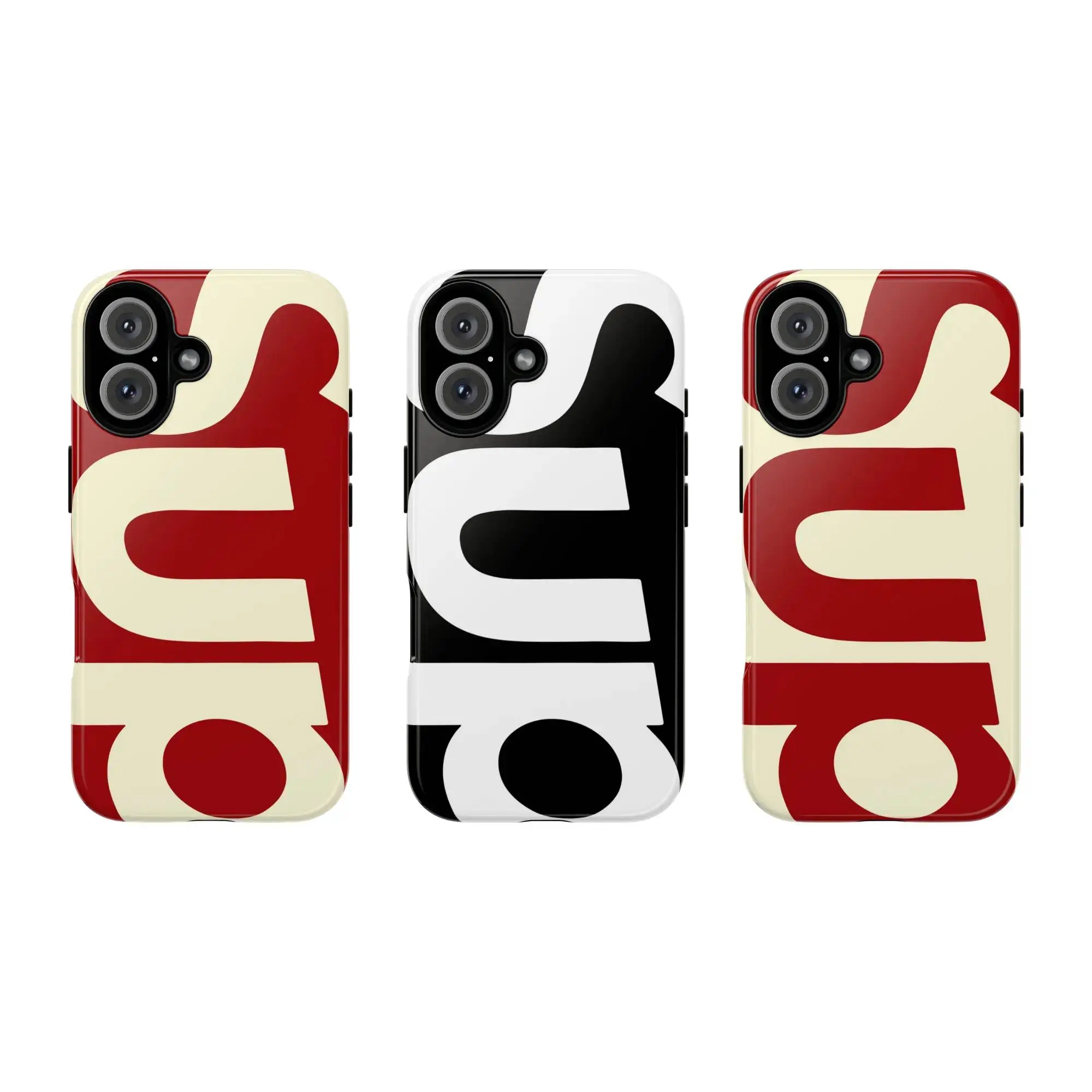SUP Hip-Hop Minimalist Streetwear TPU Phone Cover - Stylish, Shockproof Protection for iPhone 12-17 Pro Max/Plus & Samsung S23-S25, Precise Cutout Mobile Accessory, Accessories, Slim Cover