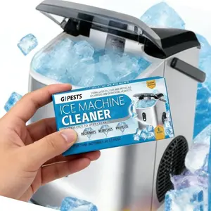 Ice Machine Cleaner Tablets 6-Pack Descaling Solution, Nickel-Safe Formula for Countertop lce Maker &Nugget lce Machine, Universal Cleaner to Maintain lce Maker Efficiency
