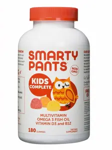 "Smarty Pants Kids Multi-Vitamin Gummies: 180 Yummy Nutrition for Growing Minds!"