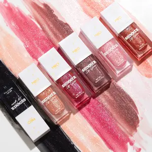 6 Color Glossy Lipstick Set, High Gloss Liquid Lip Gloss, Long-Lasting Quick-Dry Formula, Non-Sticky Shiny Texture, Perfect for Parties and Festivals