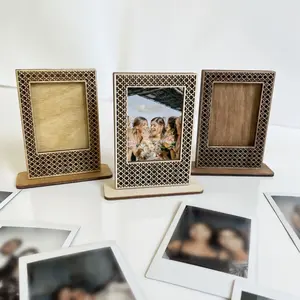 Film Picture Frame | Personalized Fujifilm Instax Mini Film Frame | Rattan Picture Frame | Wooden Film Picture Frame | Custom Frame