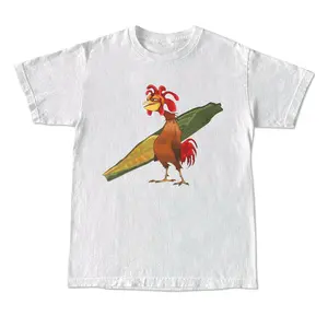 Chicken Joe Shirt Beach Surf Unisex T-Shirt Back Printed Casual Classic Gift for Her Gift for Him Gift for Friend Menswear Top Summer Style Quick Dry Lightweight