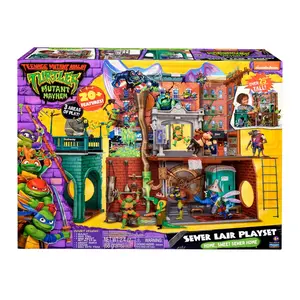 Preorder Teenage Mutant Ninja Turtles: Mutant Mayhem Movie Sewer Lair Playset