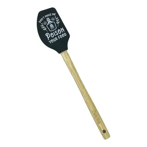 Funny Offensive Spatulas Hilarious Novelty Cooking and Baking Utensils Funny Silicone Scraper Spatula Sarcastic  Funny Food  Novelty Spatulas for Baking Poison