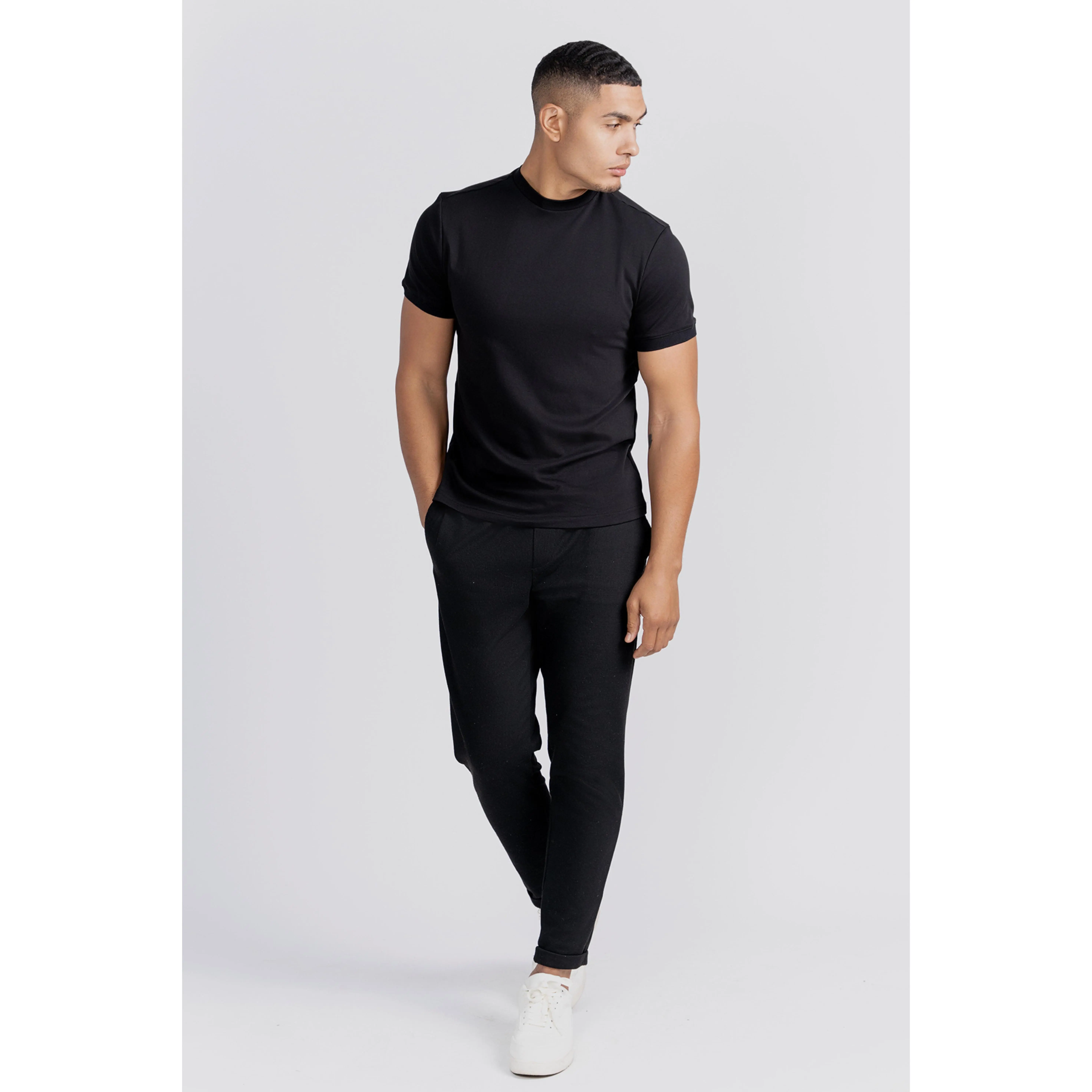 Mock Neck T-Shirt