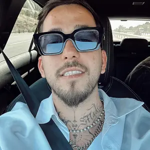 Square Thick Frame Sunglasses for Men and Women Fashionable Blue Light Glasses Unique Design Tortoise Shell Style