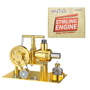 ENJOMOR Metal Balance-Style Stirling Engine Assembly Model Kit