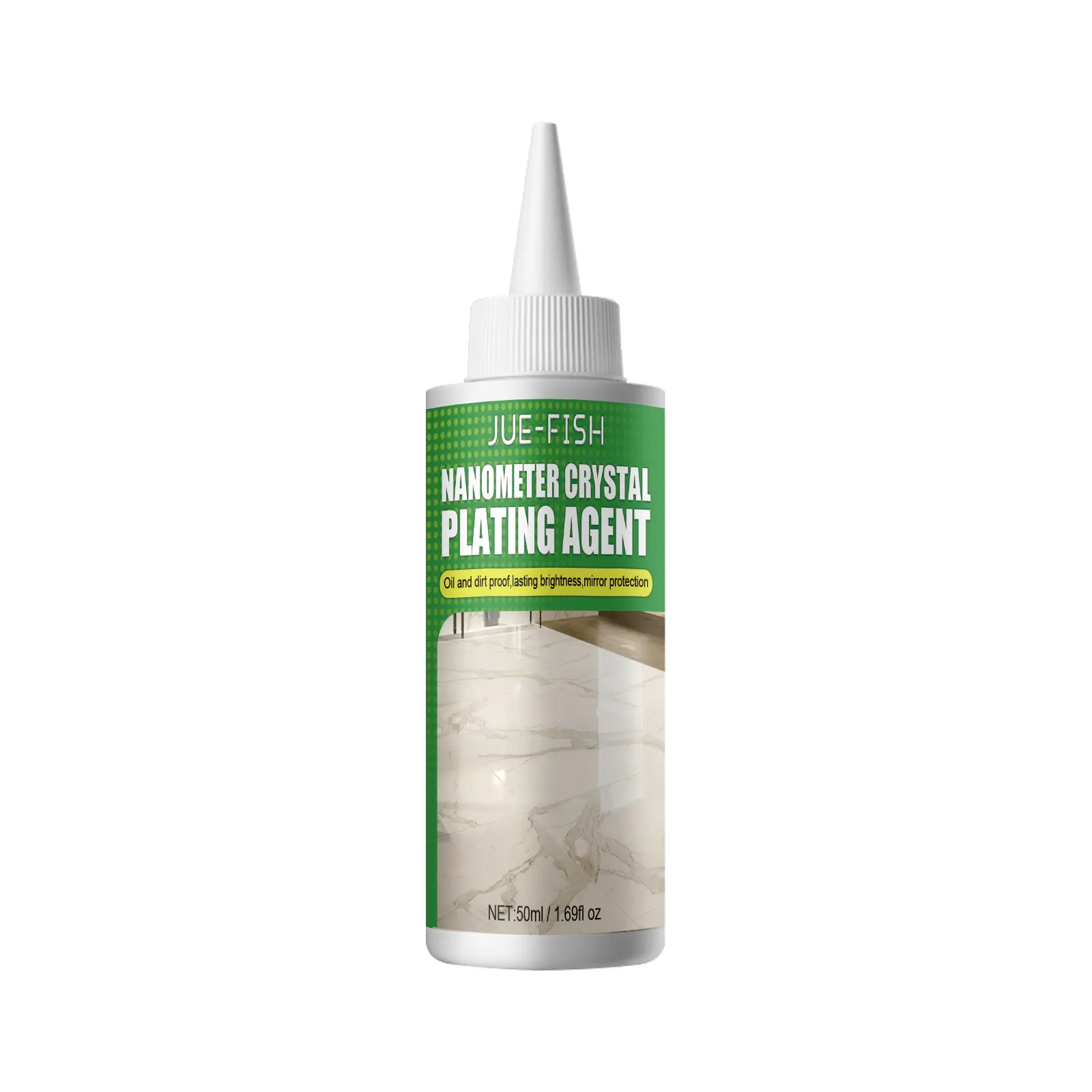 Jue-Fish stone crystal plating agent, marble polishing nano-crystalline liquid, tile scratch repair, brightening and reduction