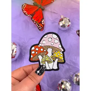 Mushroom (Iron-On) Patch