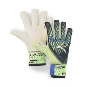 PUMA Mens Ultra Grip 1 Hybrid Goalkeeper Gloves  - Yellow