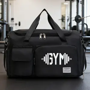 Multifunctional Gym Travel Bag, Large Capacity Nylon Backpack, Lightweight Handbag for Fitness, Sports, Short Trips, Athletic Bag