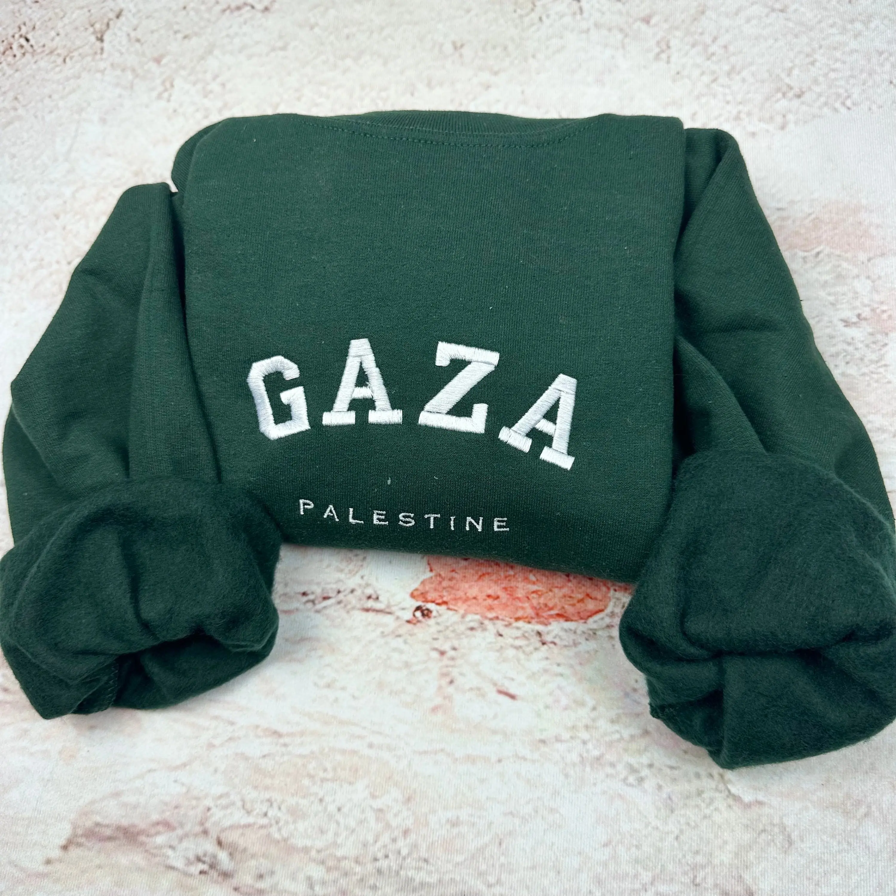 Gaza Palestine Embroidered Sweater Palestinian Shirt Free Shipping Womenswear Sweaters Casual