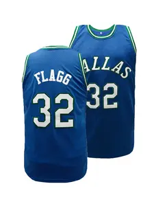 Men's Embroidered Dallas #32 Basketball Jersey – Breathable Tank Top, Gym Workout Tops, Quick-Dry Athletic Sportswear for Gym, Training & Casual Streetswear