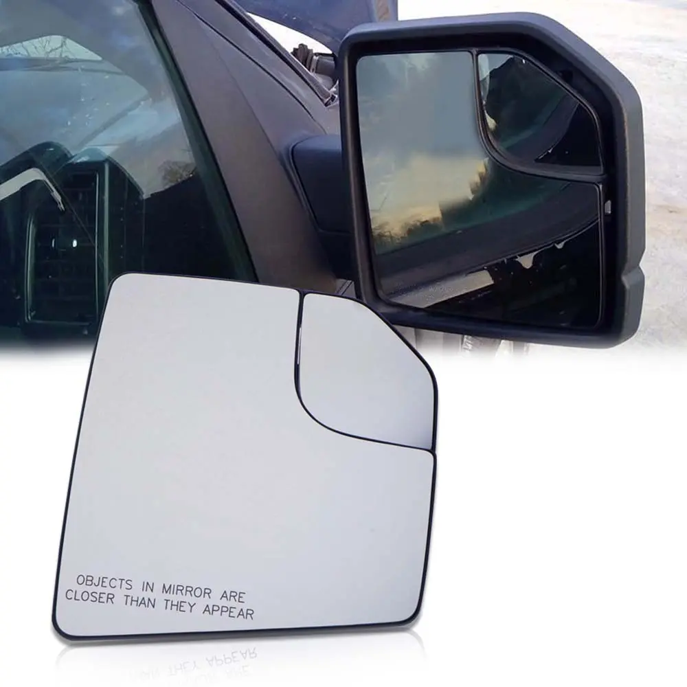 G-PLUS Automotive Car Left & Right Glass Side Mirror Replacement, Direct Replace for 15-2020 Ford F150 Pickup (Both Sides), Car Accessories, Pair Set