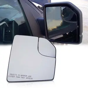 Right+Left Passenger Side Mirror Glass Replacement Fit For 15-2020 Ford F150 Pickup G-PLUS Right+Left Passenger Side Mirror Glass Replacement Fit For 15-2020 Ford F150 Pickup G-PLUS